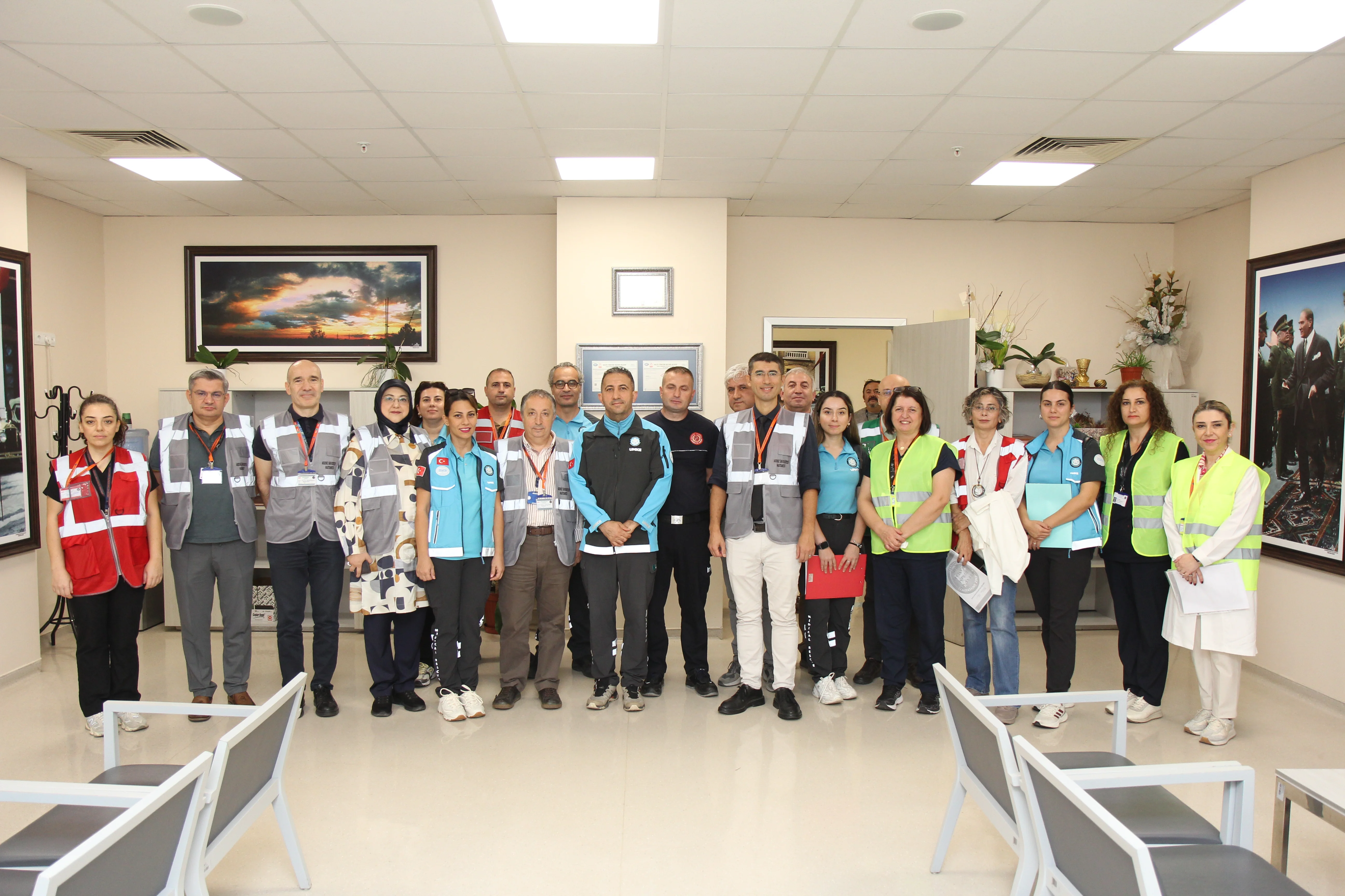 A field exercise was conducted at our hospital within the scope of "Disaster and Emergency Plans (DAP)". - Image 3